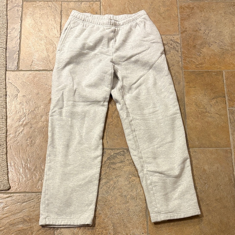 Aritzia Light Gray Cozy Fleece Sweatpants